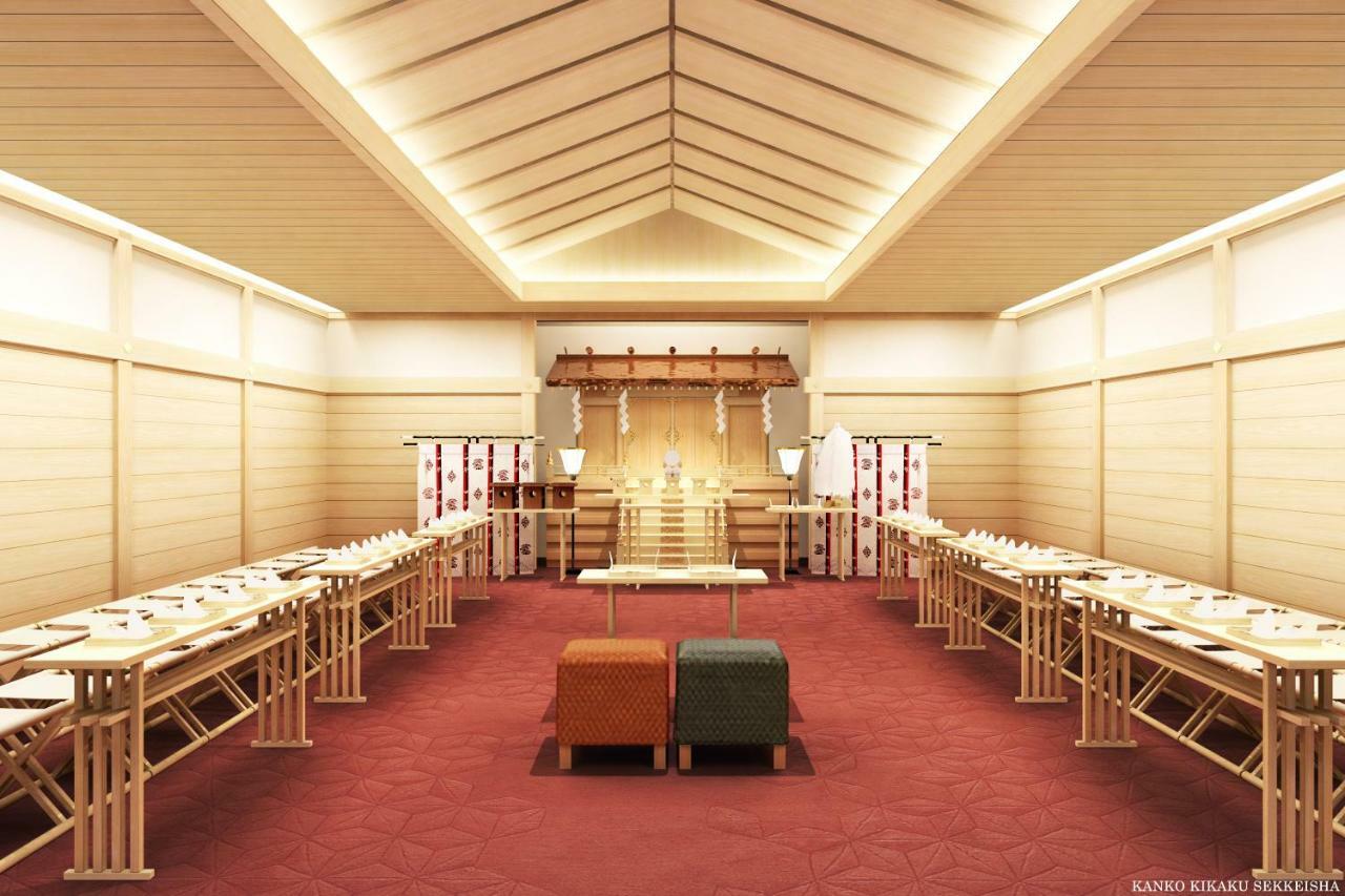The Okura Tokyo Hotel Luaran gambar The interior of a typical Japanese temple